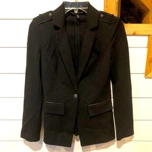 White House Black market military style blazer jacket